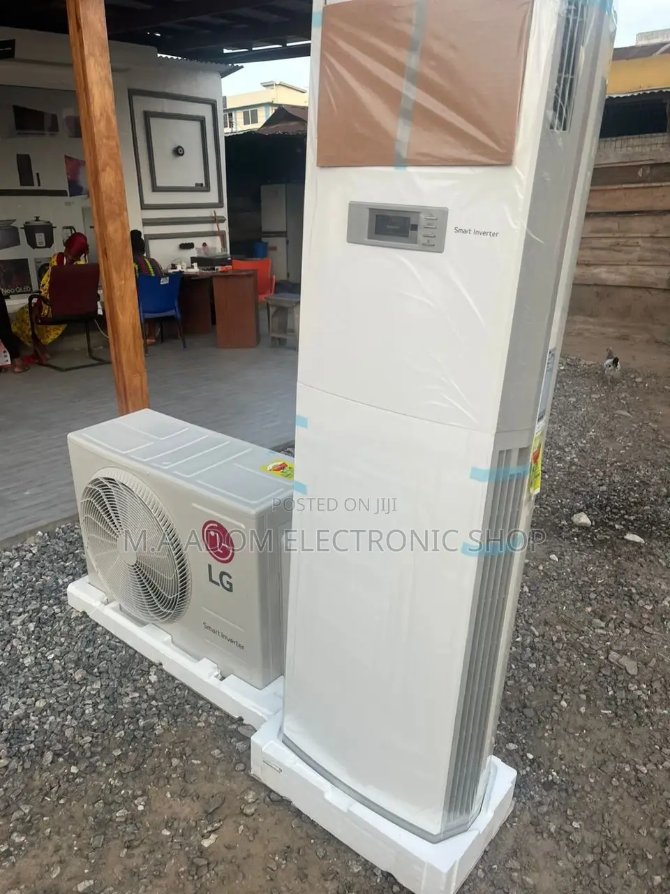 Grab LG 2 HP Floor Standing Dual Inverter ACAP Q18GS1S1