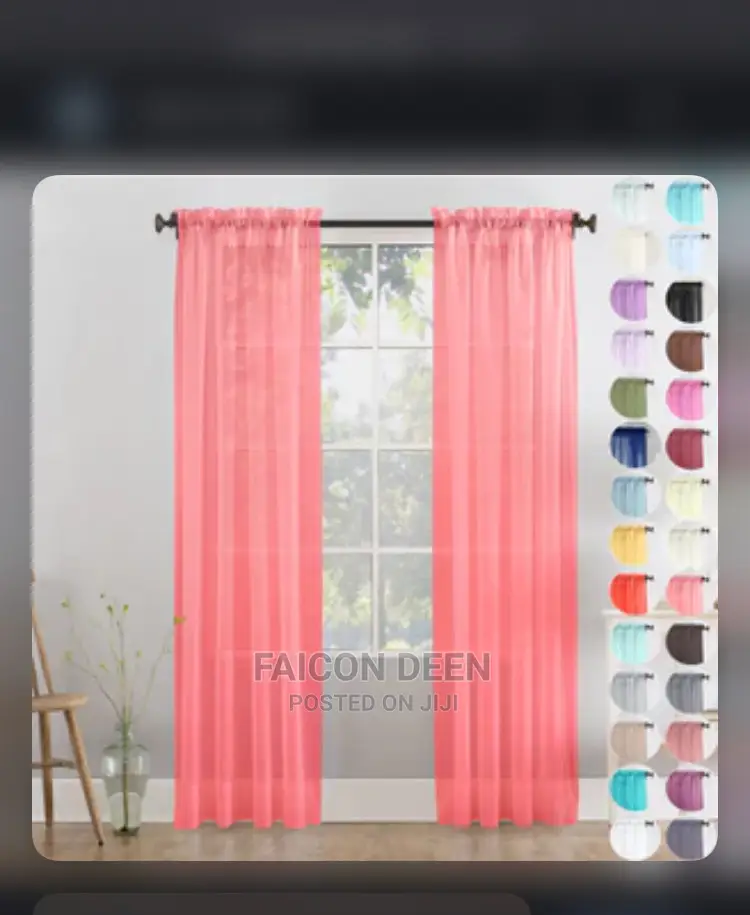 Original High Quality Transparent Voile