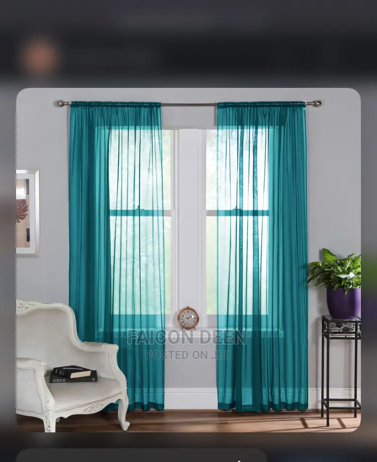 High Quality Luxurious Transparent Voile