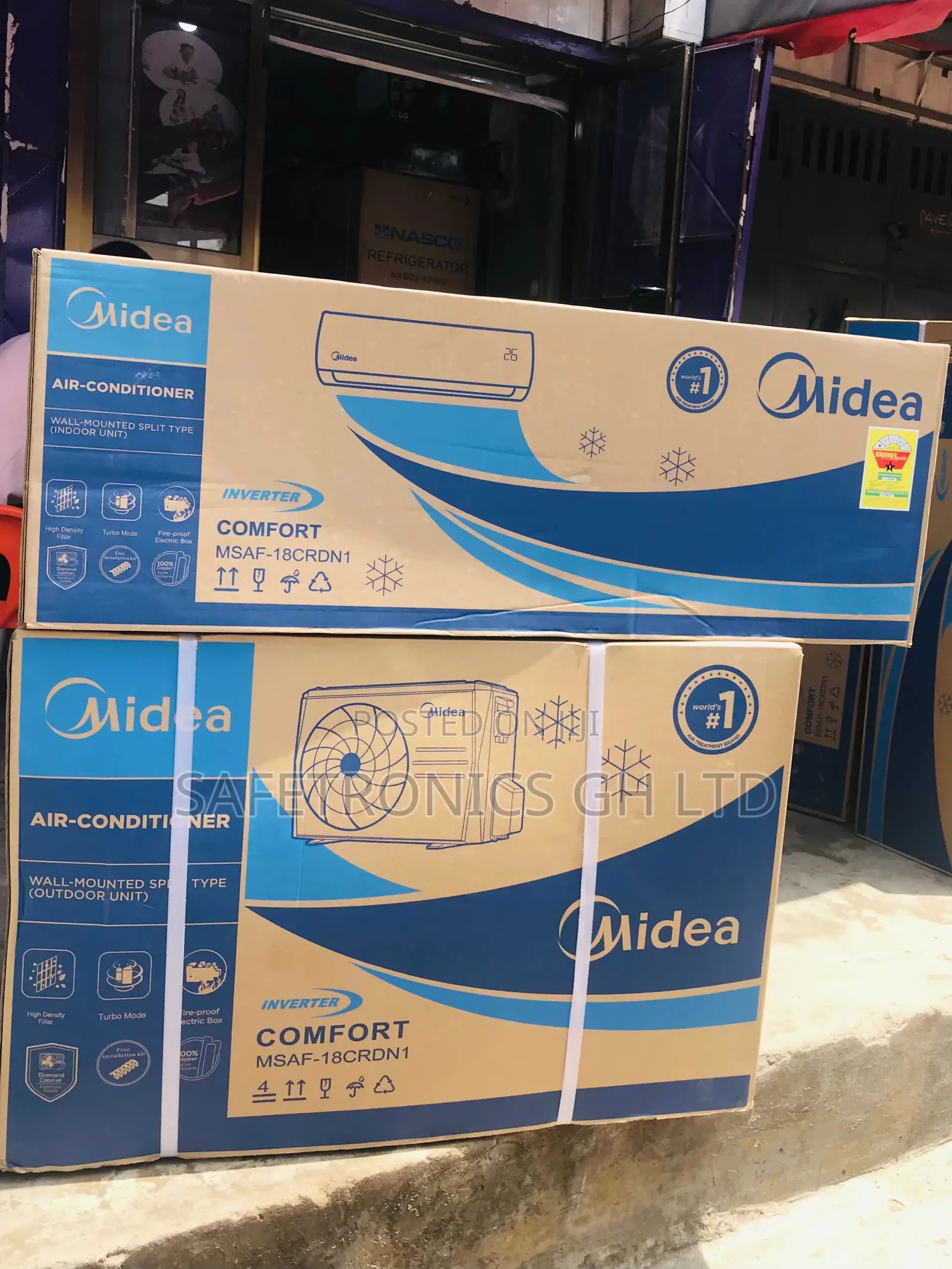 Midea Msaf-12crn1r410 Split 1.5hp Air Conditioner