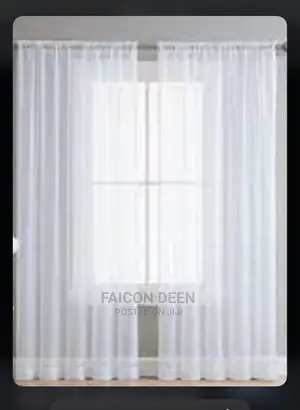 Luxury Transparent Curtains Voile