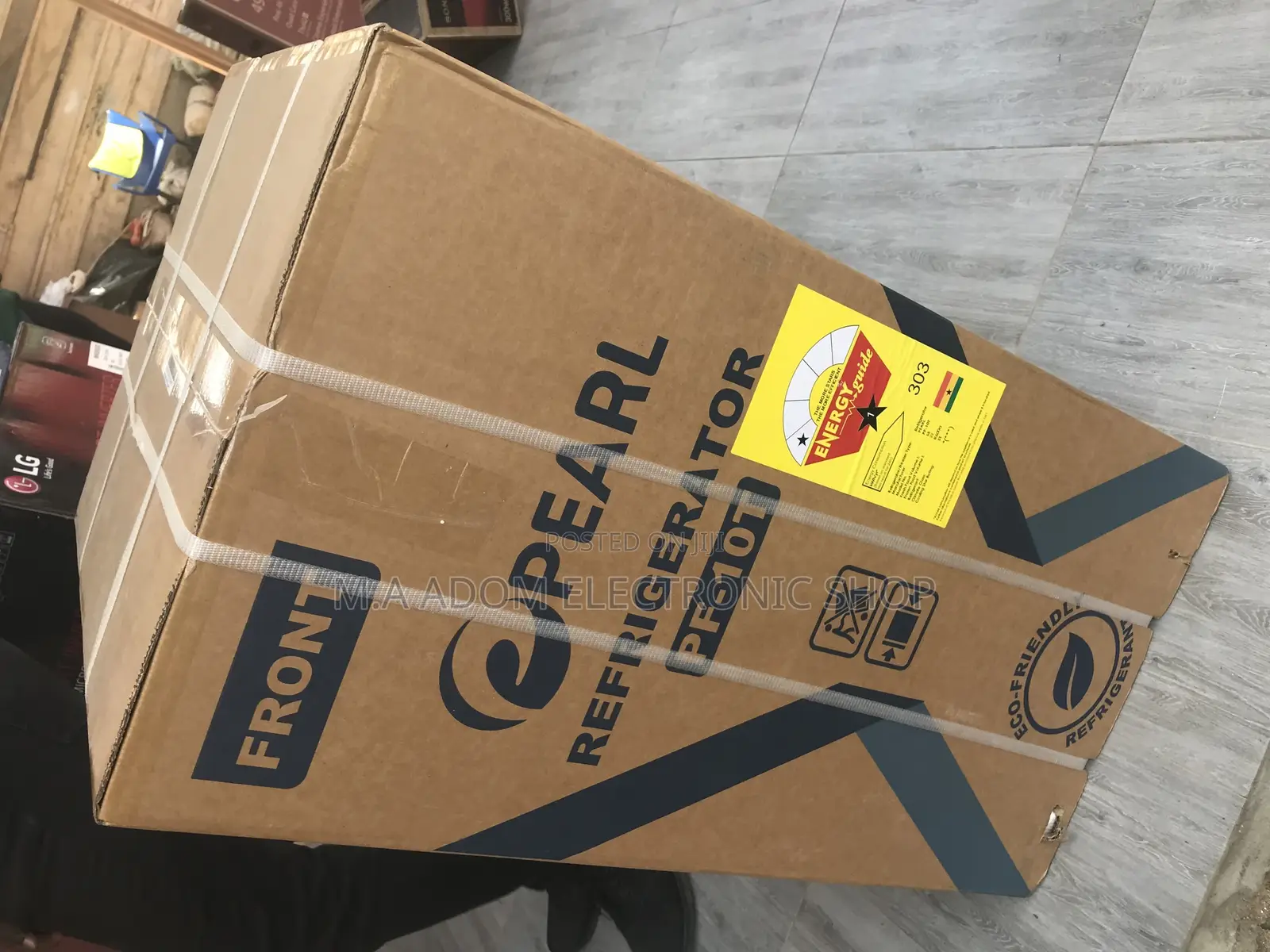 In Box Pearl 16T Double Door Fridge
