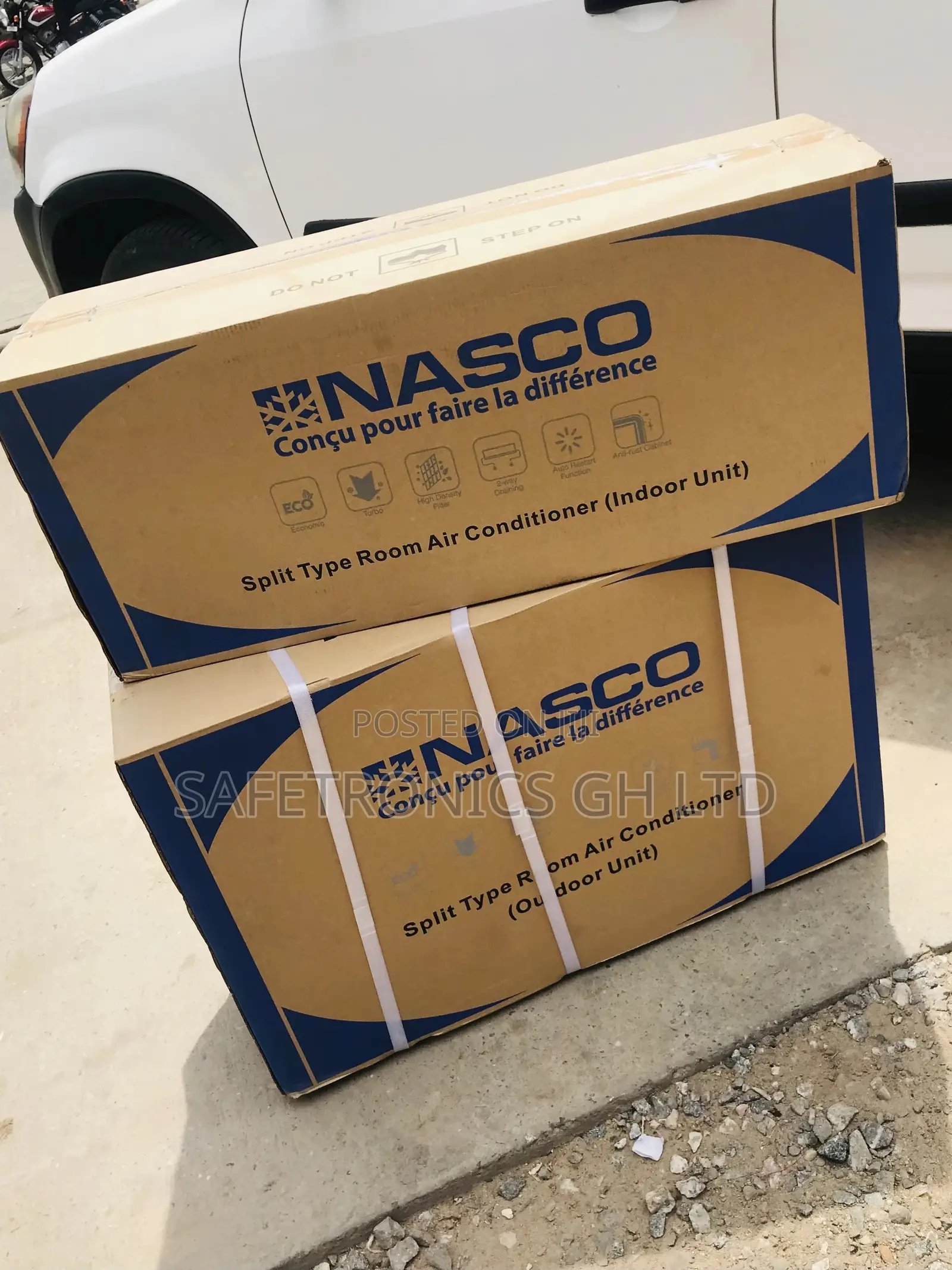 Nasco 2.5hp R410 Split Air Conditioner Mirror Design Nas-M24