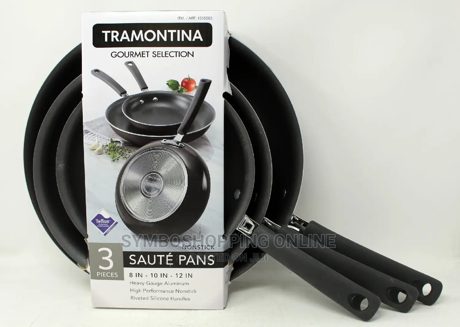 Tramontina Gourmet Selection Non-Stick Saute Pans 3 Count