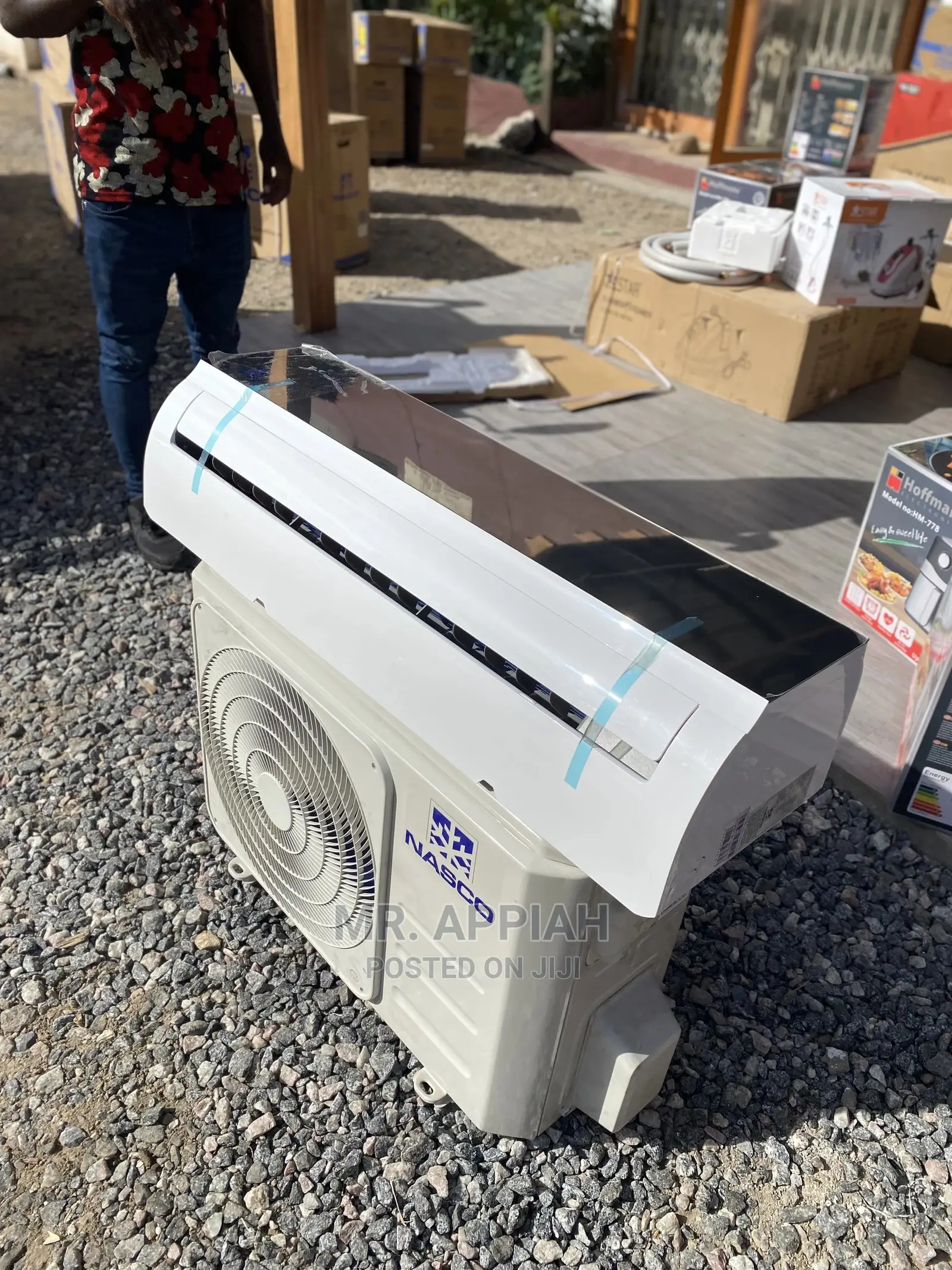 Nasco Mirror Air Conditioner With Built in Drain Pump.