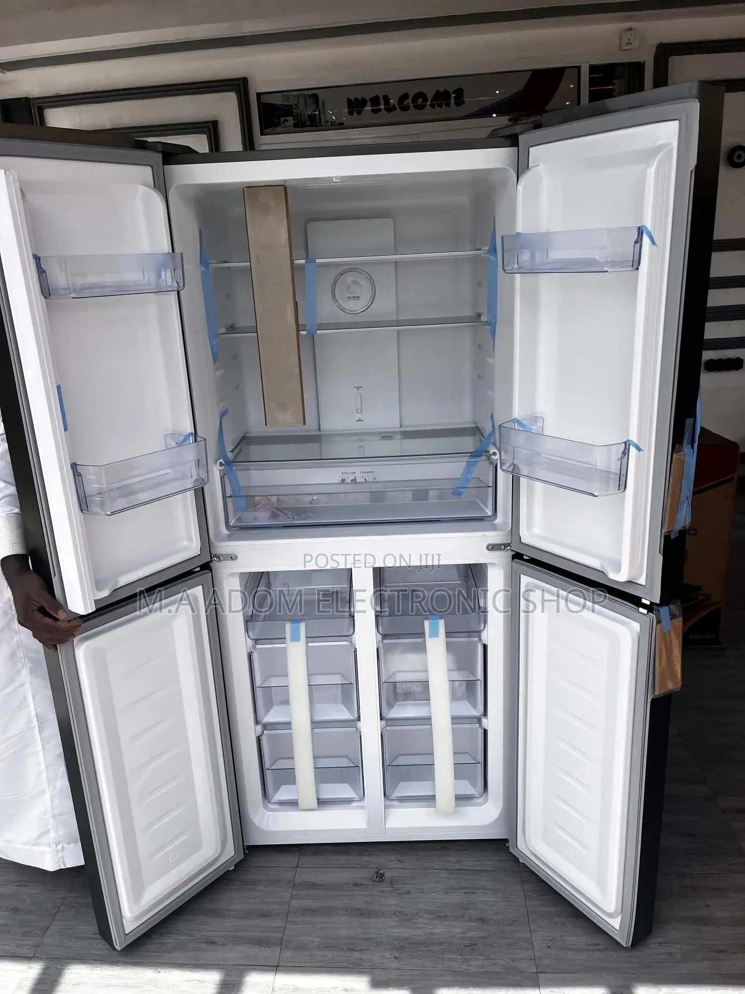 Procure Pearl Side By Side Fridge (Pf-550bss)