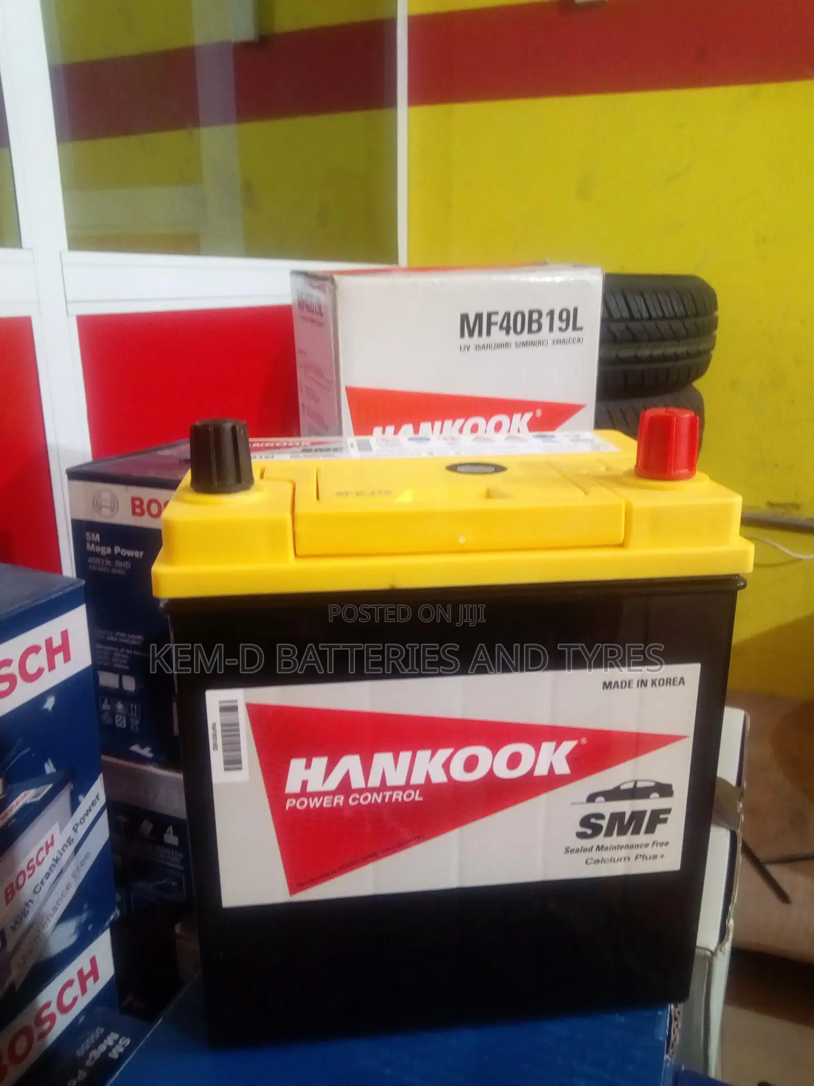Hankook Car Battery 11 Plates + Free Instant Delivery