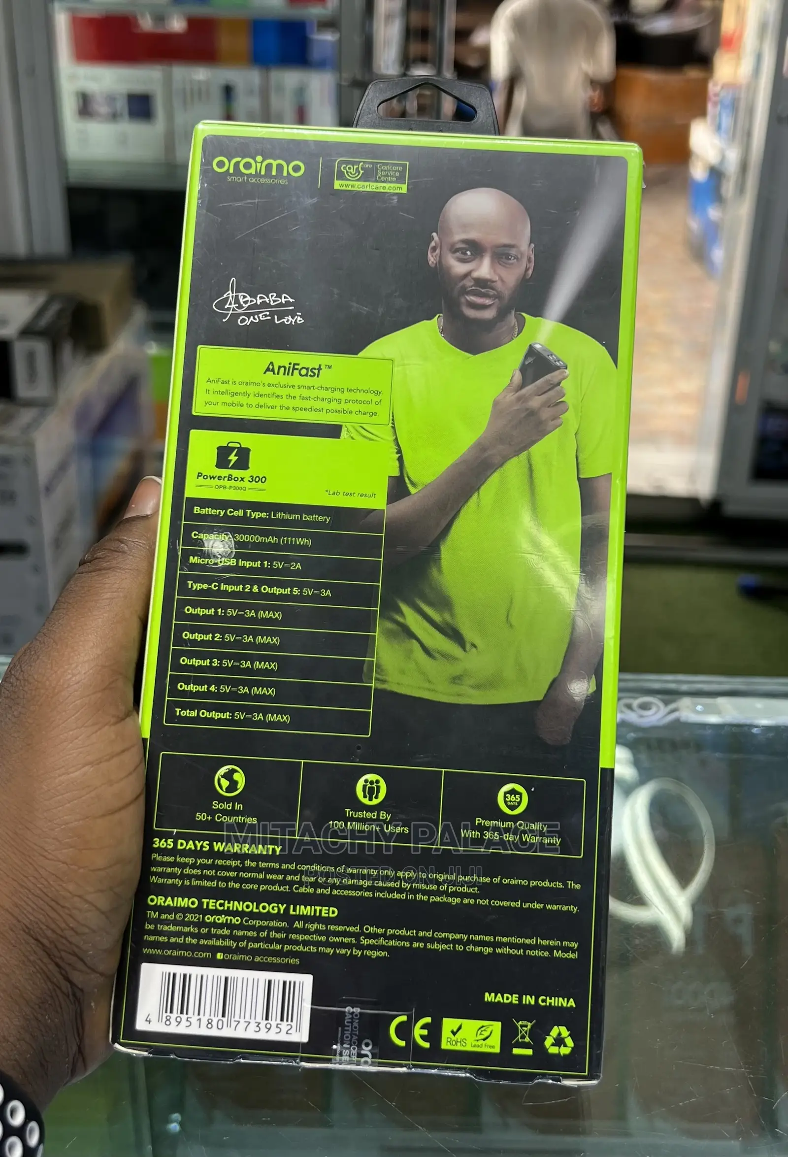 Oriamo 30000mah Powerbank