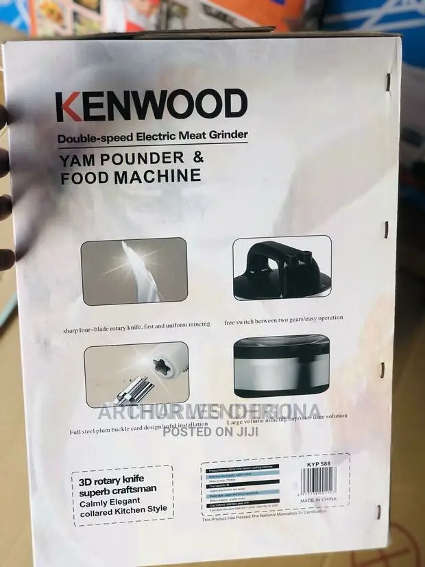 Kenwood Yam Pounder Food Machine(Fufu Machine) 8liters