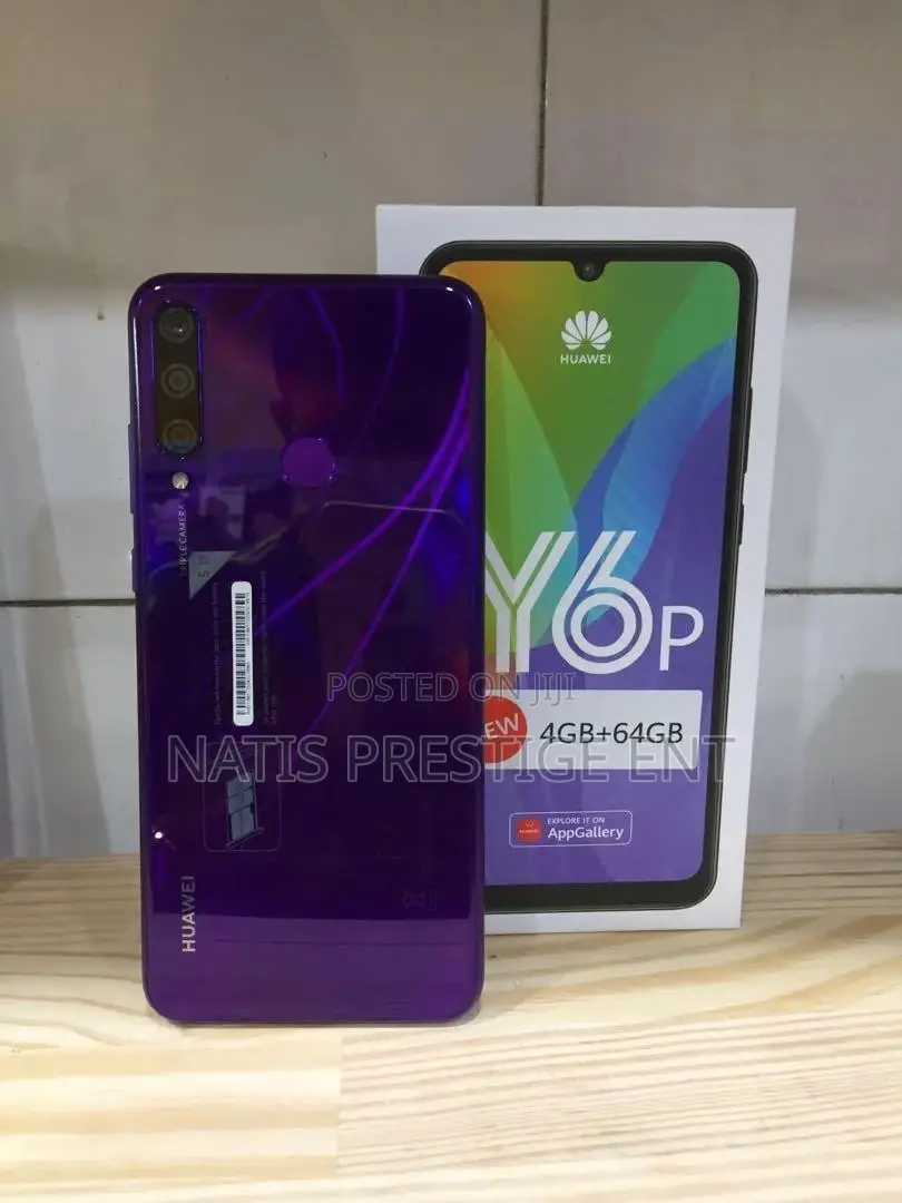 New Huawei Y6p 64 GB Blue