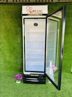 PVC46 318 Litres Frost Free Led Light Pearl Display Fridge