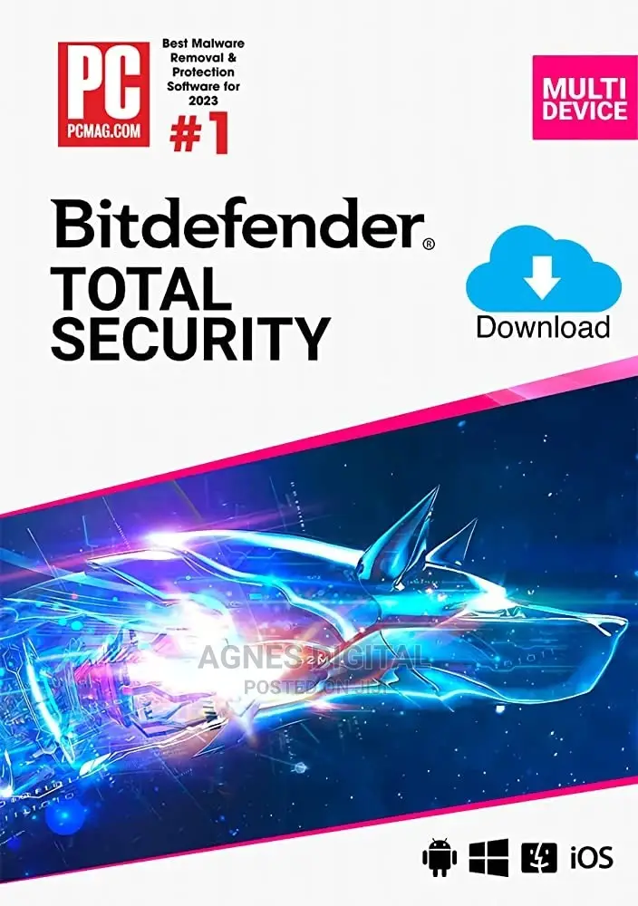 Bitdefender Total Security 2025 10pc 1 Year License Key