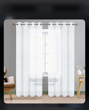 Modern Luxurious Curtains Voile (Available in Diff Colors