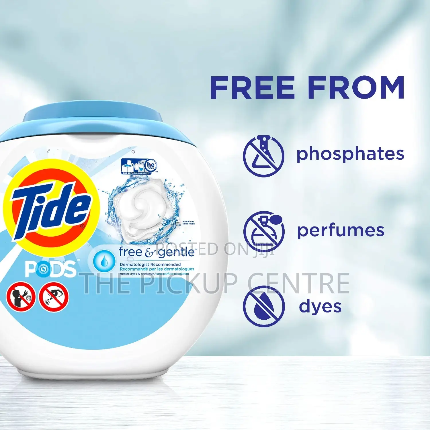 Tide Pods (152pods)Free And Gentle _ For Sensitive Skin