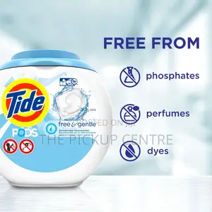 Tide Pods (152pods)Free And Gentle _ For Sensitive Skin