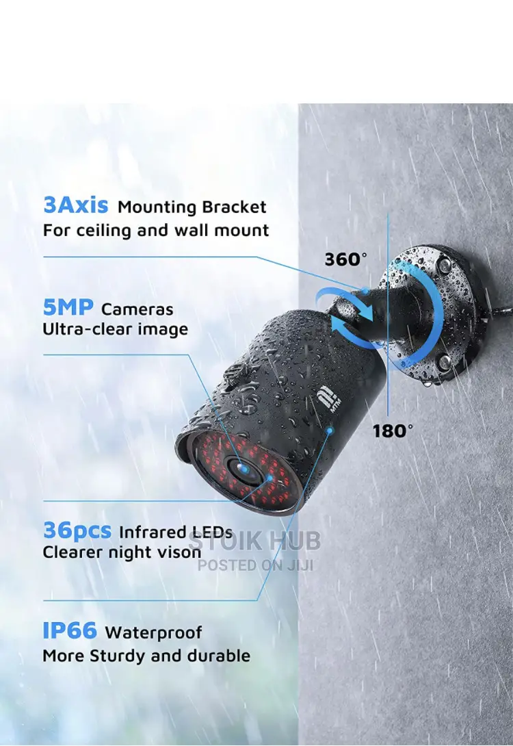 MTM Security Camera System(5mp)