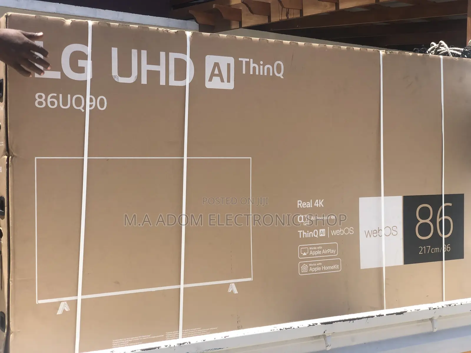 Lg 86” Smart UHD 2022 Edition Plus Free Sound Bar