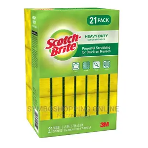 Scotch-Brite Scrub Sponge (12ghs Each)