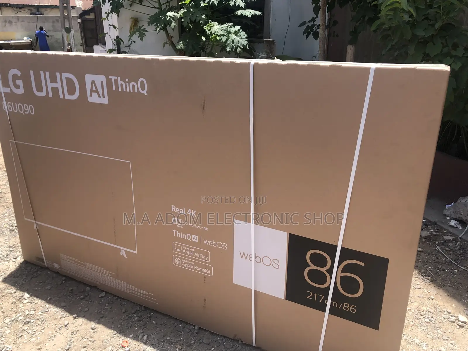 86” UHD Ai Webos Led Tv With Magic Remote