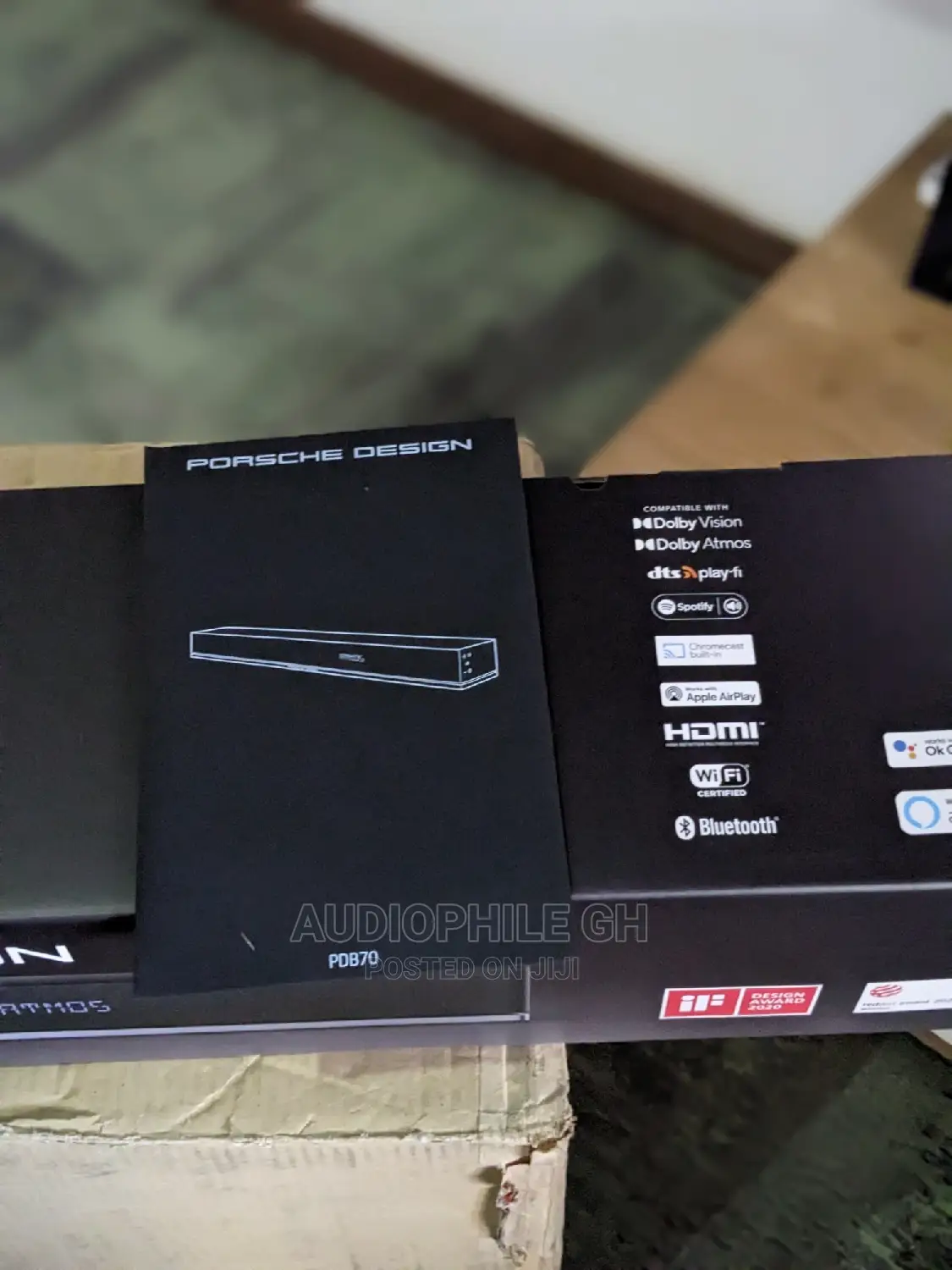 Porsche Design PDB70 High Quality Soundbar With Dolby Atmos