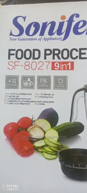 Sonifer Food Processor SF-8027
