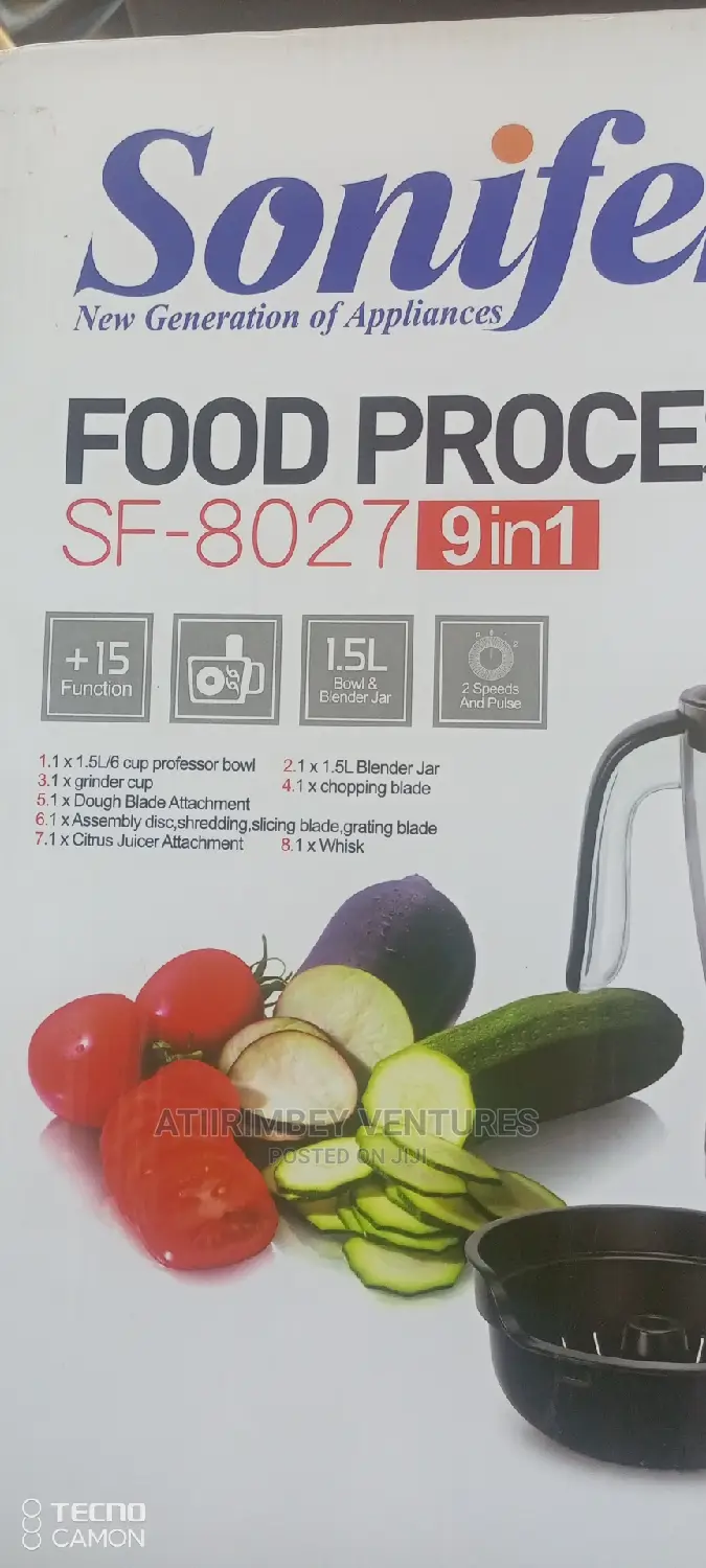 Sonifer Food Processor SF-8027