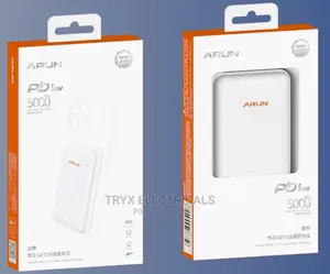 5,000mah Wireless Power Bank Arun Wx01 White