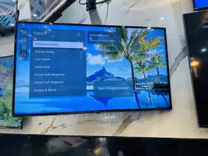 Sleek and Affordable LG UHD Smart 55”Uq80 Tv