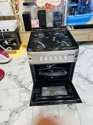 Sleek and Elegant Design Gas Cooker Sliver 4burner 60/60