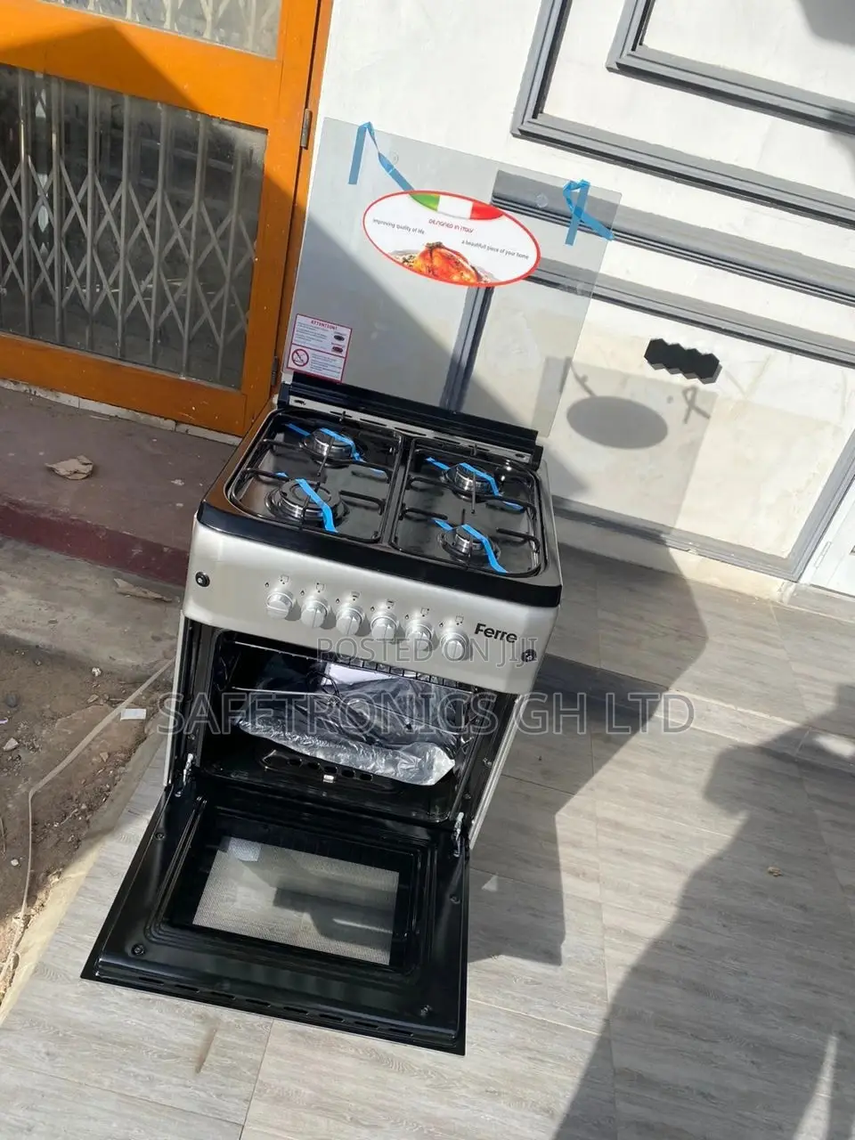 Fast Cooking Ferre 4 Gas Burner Cooker