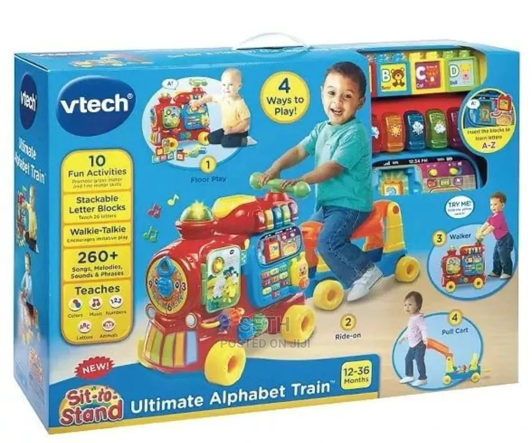 Children Kids Vtech Sit-to-Stand Ultimate Alphabet Train