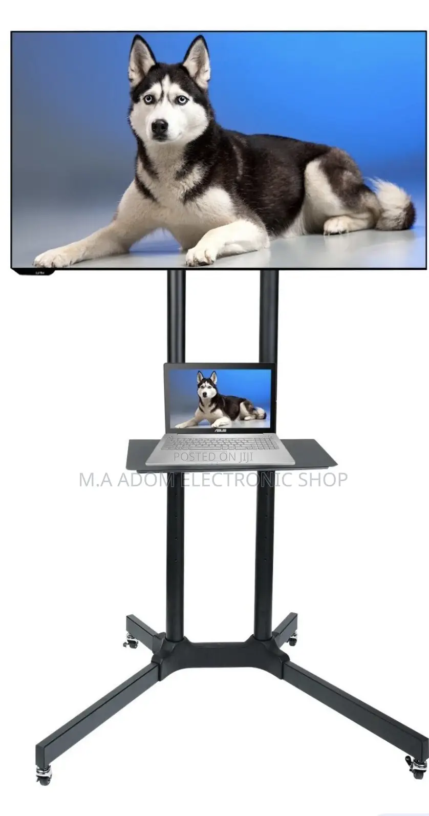 Multi Purpose Mobile Tv Cart for Led Tv
