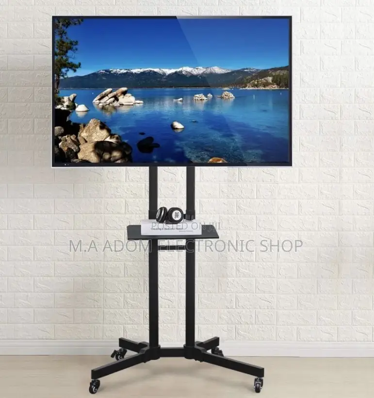 Tilting Mobile Tv Stand 32”-70”