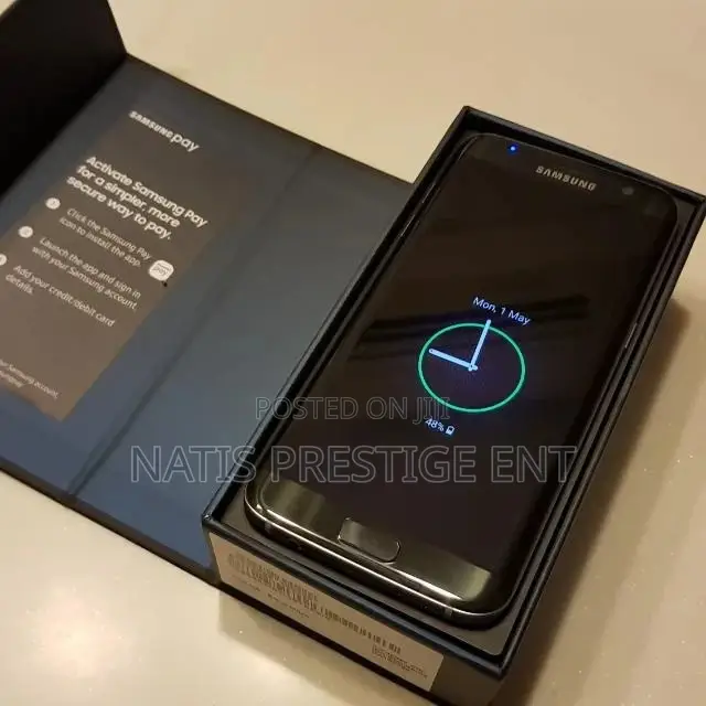 New Samsung Galaxy S7 edge 64 GB Black