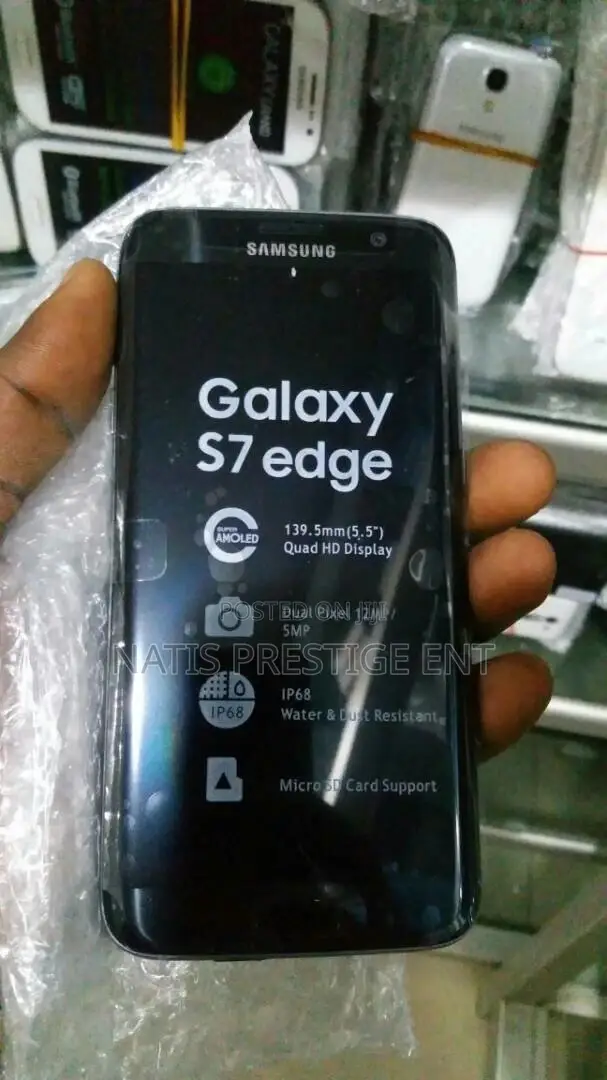New Samsung Galaxy S7 edge 32 GB Black