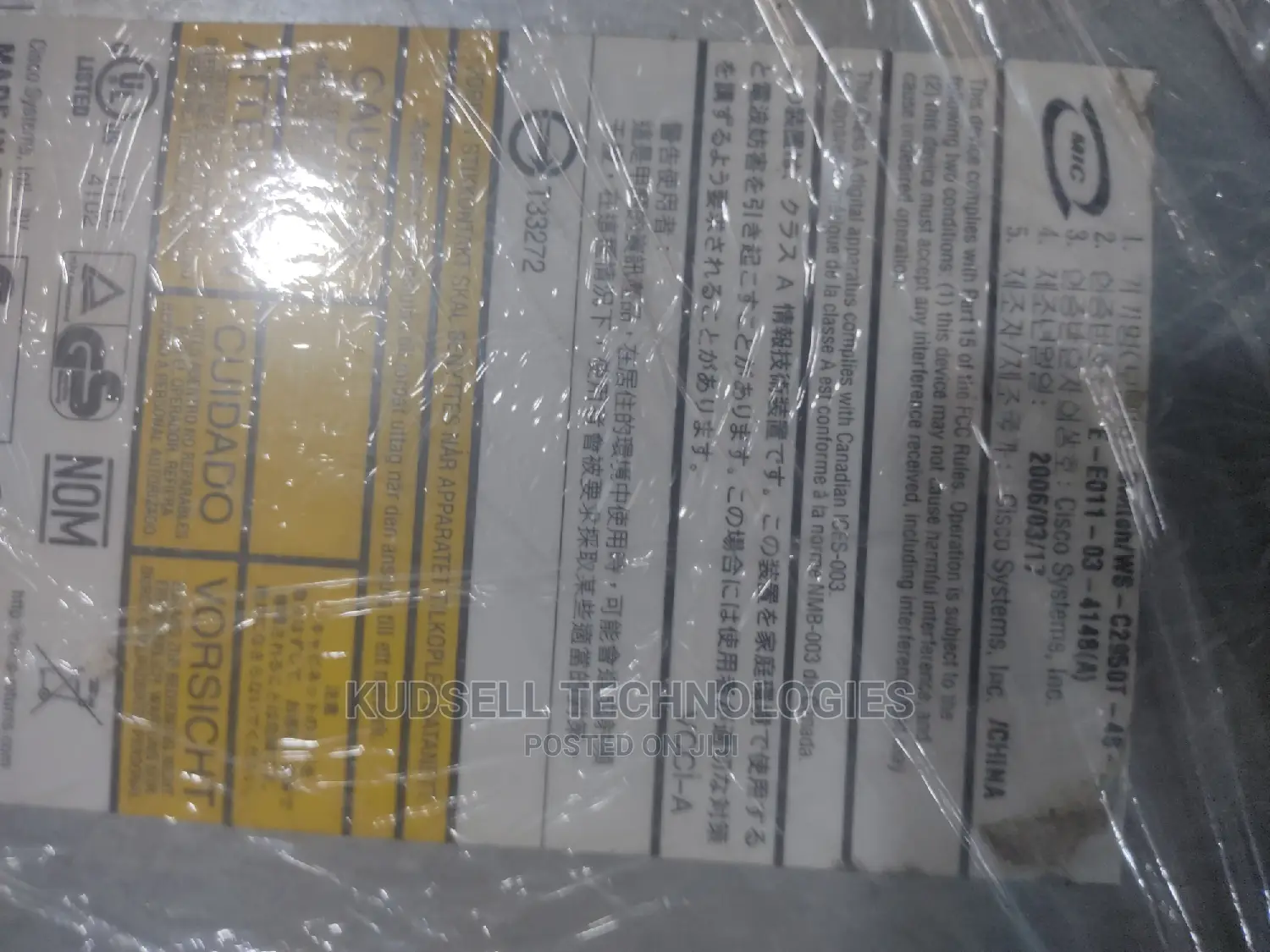 Cisco Catalyst 2950G 48-Port Managed Network Switch Gigabit