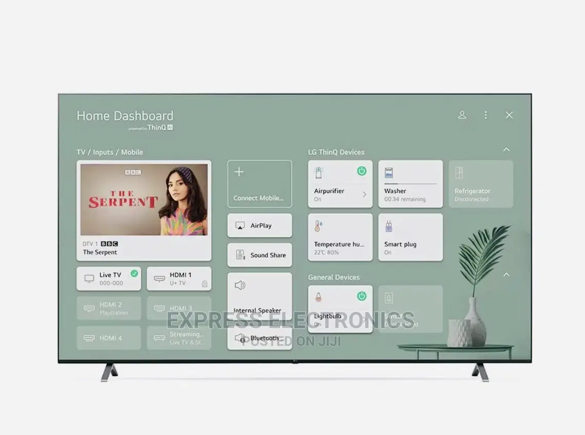 Sleek and Elegant UHD Smart 82UP8050PVB LG Tv