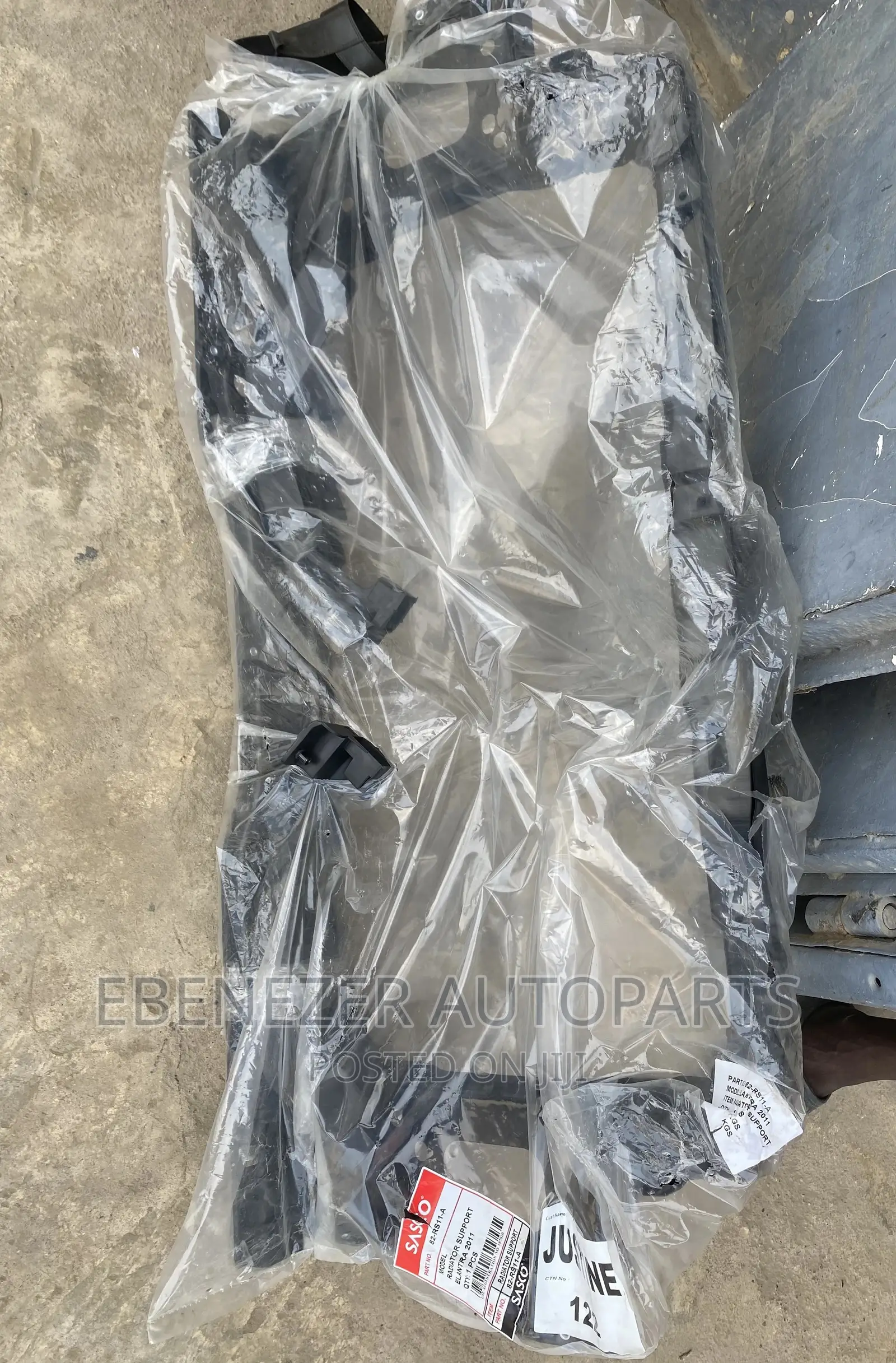 Hyundai Elantra 2012 Radiator Support