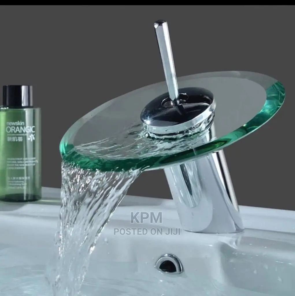 Glass Basin Tap Hot and Cold