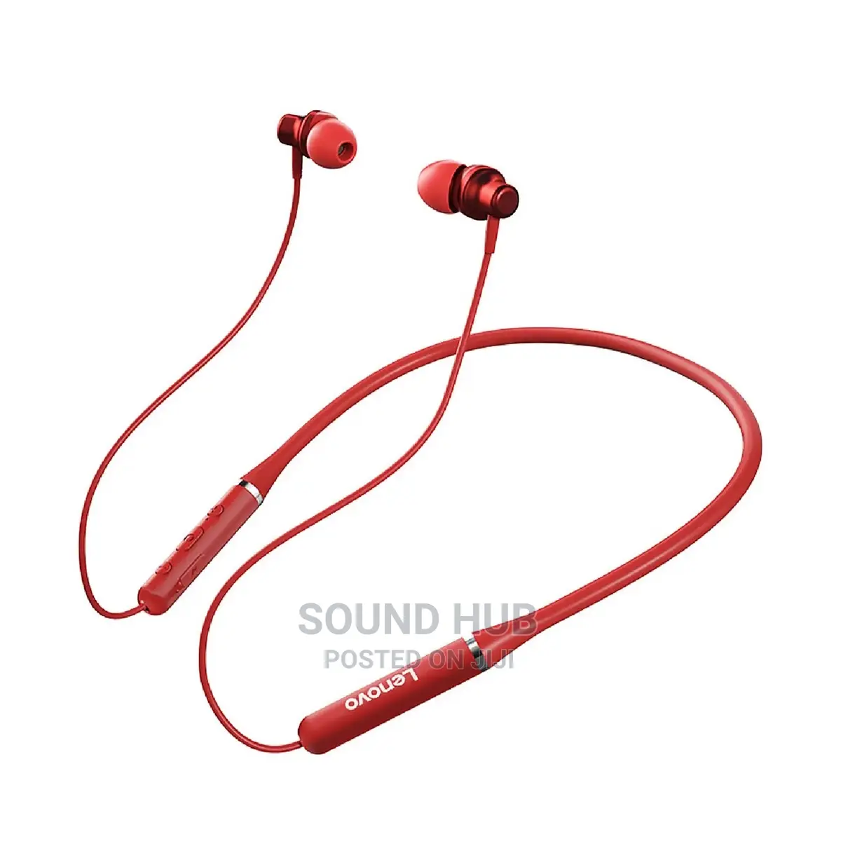 LENOVO Wireless Neckband- Red