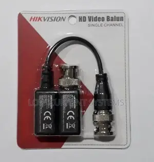 Hikvision Video Balun 1 Channel Resolution 2mp 4mp 5mp 8mp