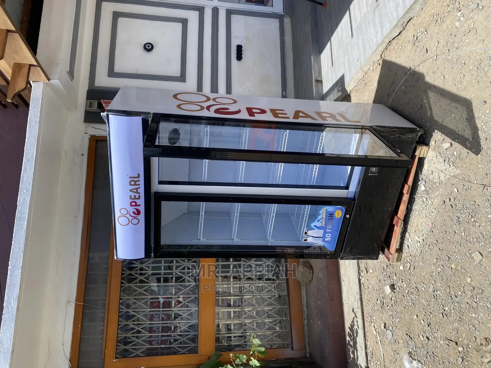 Cheap but Quality Pearl Double Door Refrigerator (PVC-74)