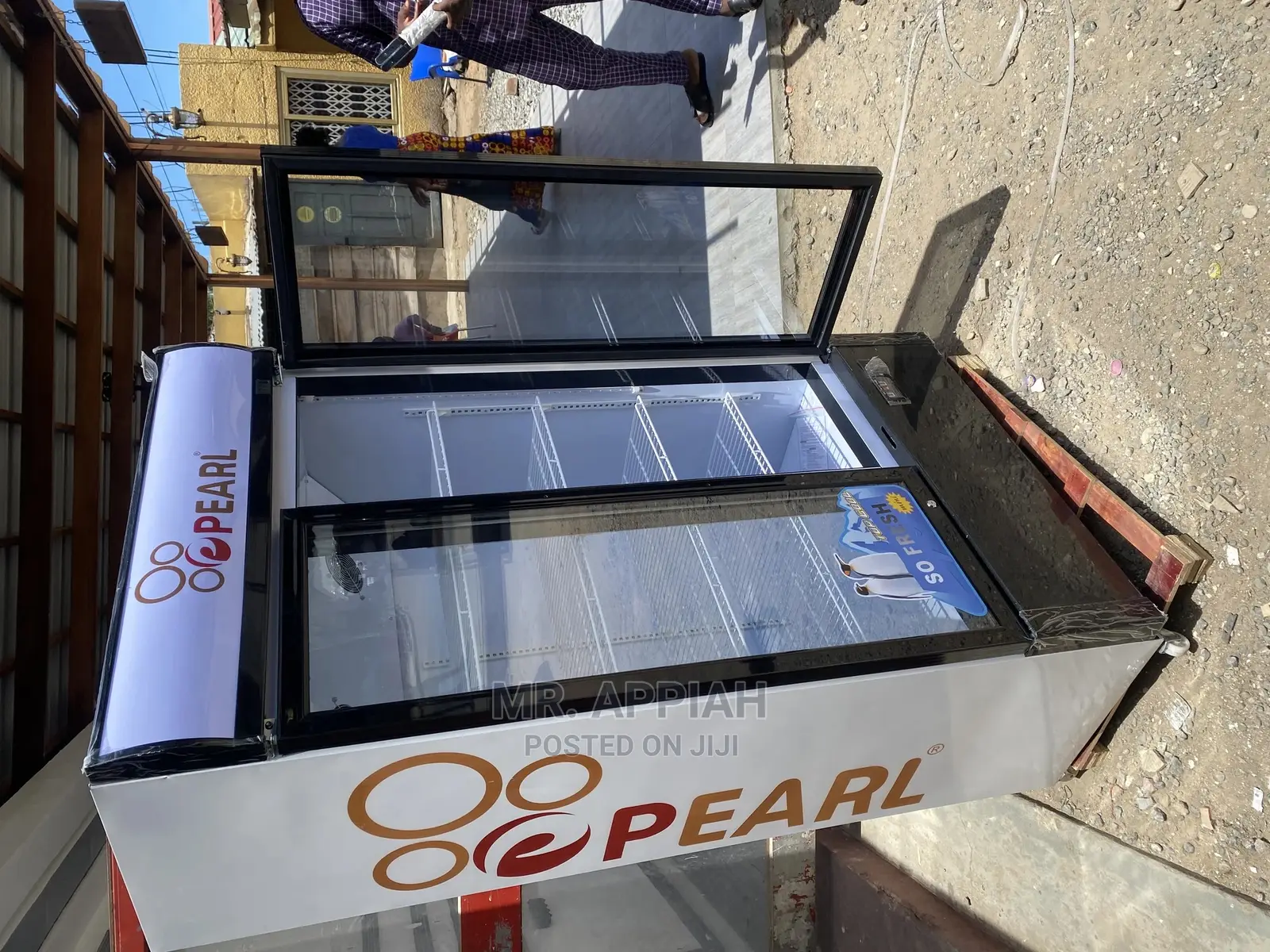 Affordable Double Door Pearl Refrigerator on Sale, (PVC-74)