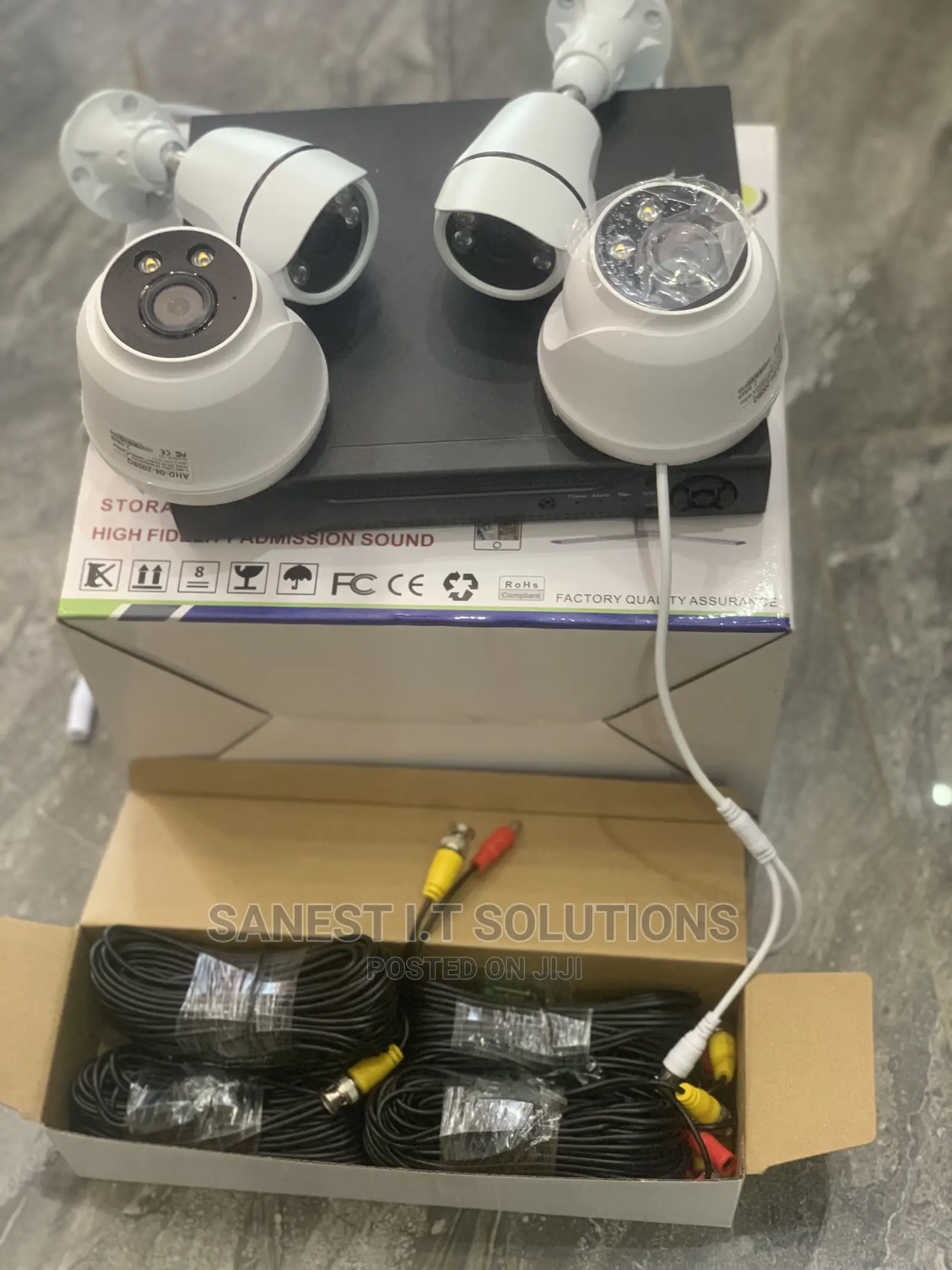 4 Channel Full Color With Audio Kit