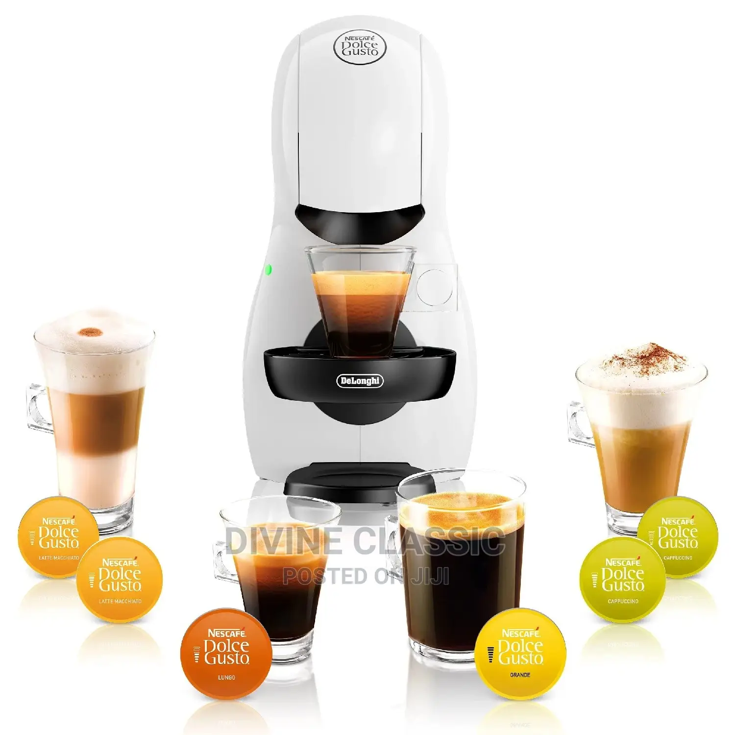 Dolce Gusto White Piccolo Xs Coffee Machine