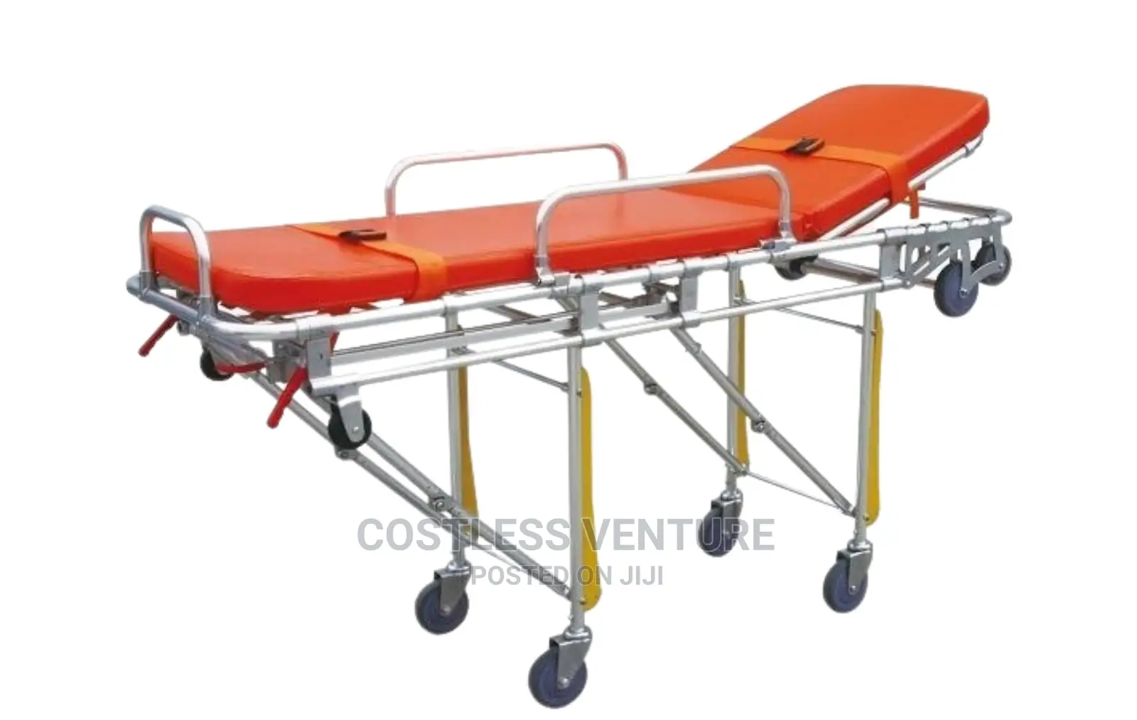 Greenlife Stainless Steel Patient Emergency Stretcher Trolle