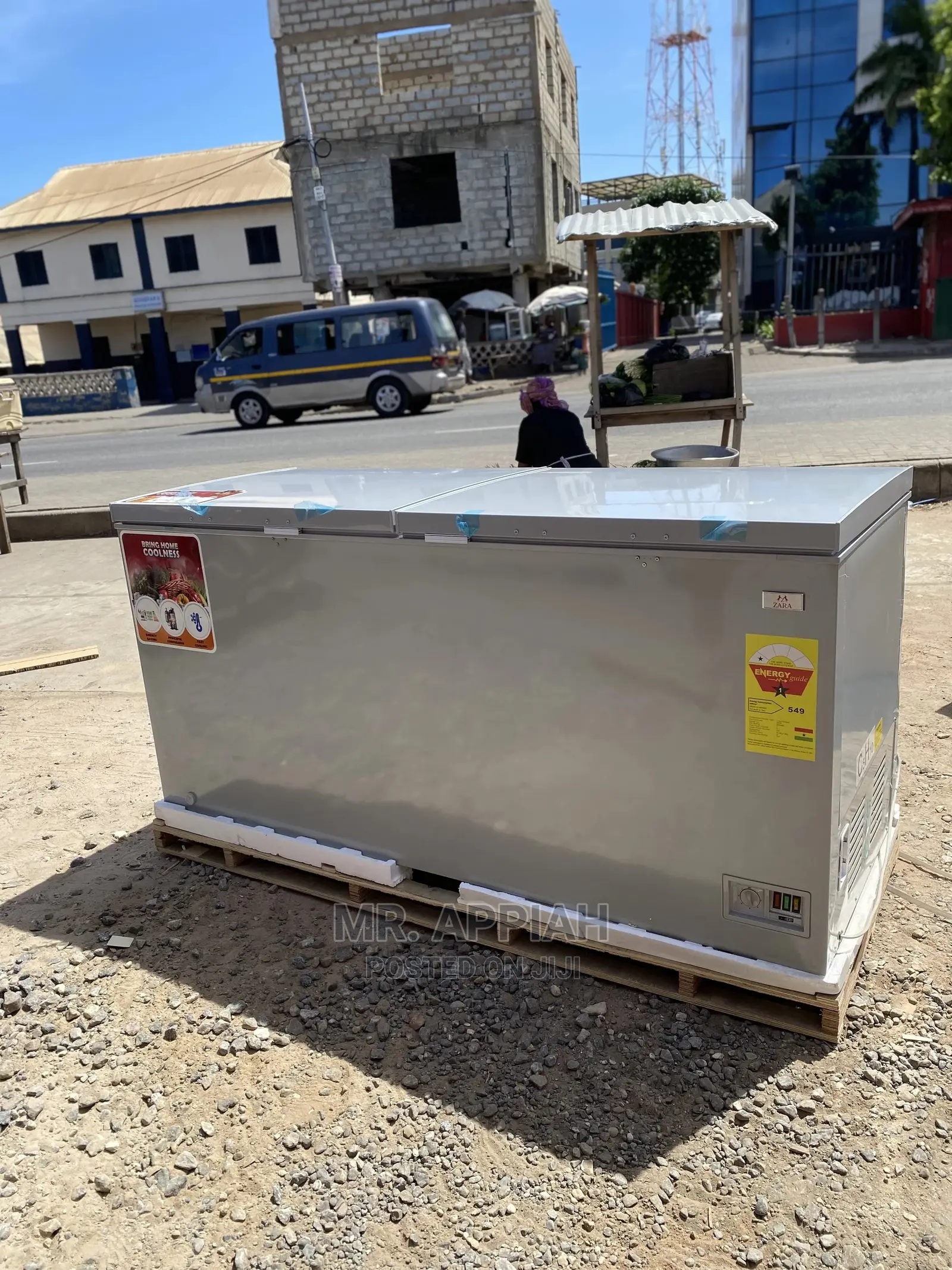 (ZAR-800)Most Affordable Zara Double Door Freezer 