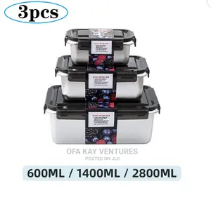 3pcs Food Storage Bowl
