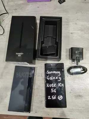 New Samsung Galaxy Note 10 Plus 256 GB Black