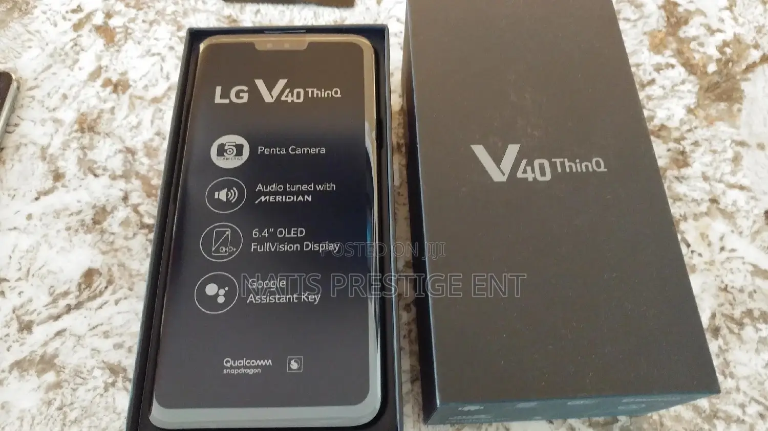New LG V40 ThinQ 128 GB Blue